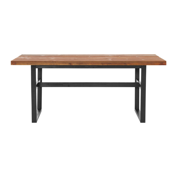 Wood dining table discount wayfair